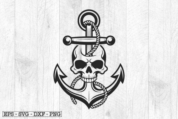 Anchor Skull SVG Review for Real Embroidery Projects