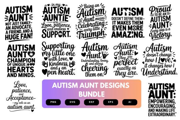 Autism Aunt SVG Bundle: A Designer's Real-World Review