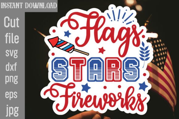 Flags Stars Fireworks SVG Cut File: A Designer's Real-World Review