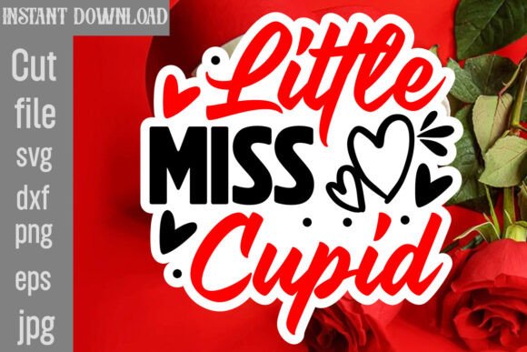 Little Miss Cupid SVG Cut File Review