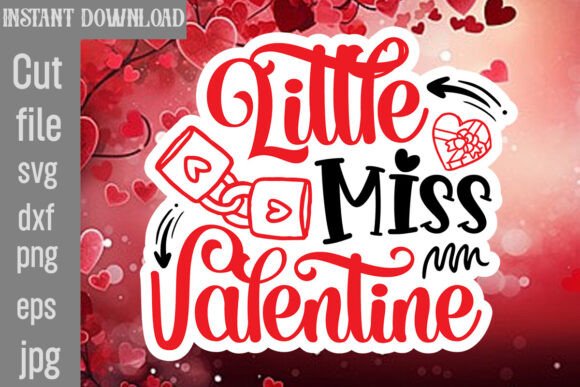 Little Miss Valentine SVG Cut File Review