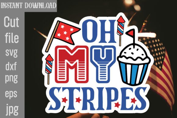 Oh My Stripes SVG Cut File Review