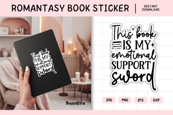 Printable Magic Fantasy Book Lover 1: A Designer's Stitch Test